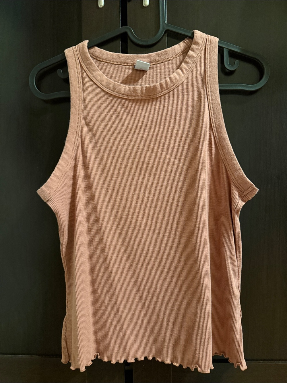 Old Navy Ribbed Tank Top - Dusty Pink